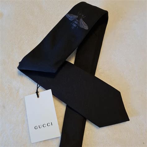 Gucci Cravatta Con Ricamo 